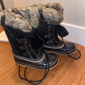 SOREL Women's Joan Of Arctic Boot Black/Quarry